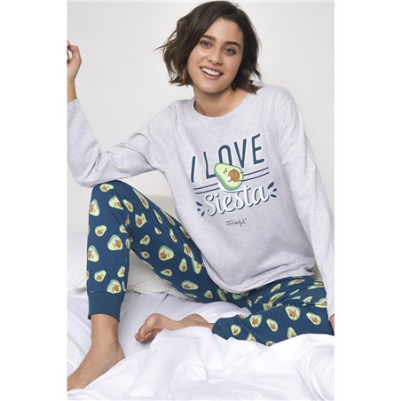 Pijama Mujer I LOVE SIESTA